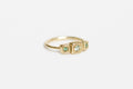 Path Ring - Gold with sapphires