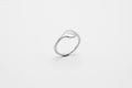 Little Oval Plain signet ring - Silver