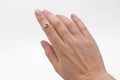 Laude Ring - 10k gold with emerald - Ready to Ship