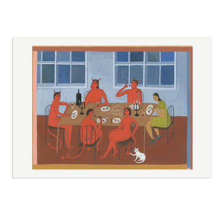 Dinner Party - Giclée Print