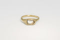 Tourmaline Arrow ring - 10k gold - Ready to Ship