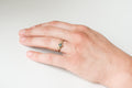 Haven ring - 14k gold with sapphire & diamonds