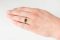 Julian ring - 9k gold with tourmaline and diamond