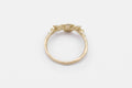 Flora ring - 10k gold with diamond