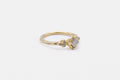 Haven ring - 14k gold with salt & pepper diamonds