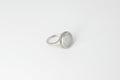 Face signet ring - Silver