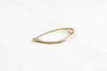 Hand Safety Pin - Brass