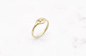 Tiny D ring - Gold