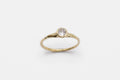 Eos Ring - 14k gold with old mine cut diamond