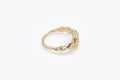 Ore ring - 9k gold with emerald - READY TO SHIP