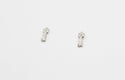 Shooting Star Studs - Silver