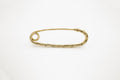 Starry Safety Pin - Brass