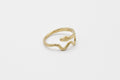 Little Snake ring - gold