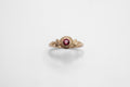 Amo ring - 14k gold with tourmaline - READY TO SHIP