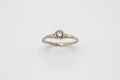 Eos Ring - 9k Gold With Salt & Pepper diamond - READY TO SHIP