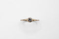 Eos Ring - 9k Gold With Salt & Pepper diamond - READY TO SHIP