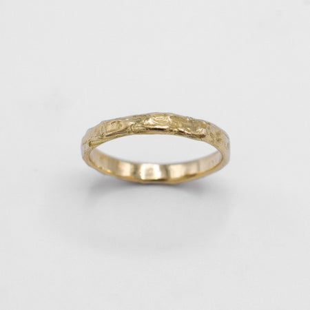 Molten band - 3mm - gold