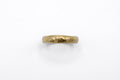 Organic round band - wide version - gold