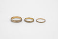 Thousand Year ring - 2mm - gold