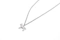 Tiny horse necklace - silver