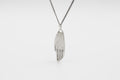 Hand amulet necklace - silver