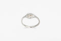 Tiny D ring - silver