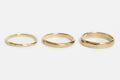 Classic band - 4mm - gold