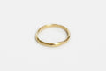 Organic round band - gold