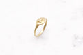 Tiny D ring - Gold