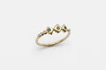 Chlo Ring - 14k gold with sapphires and diamonds - READY TO SHIP
