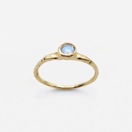 Eos ring - 14k gold with moonstone