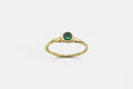 Eos Ring - 14k gold with emerald