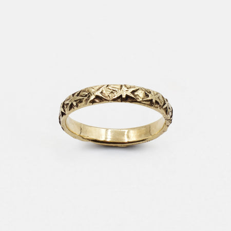 Celio ring - 14k gold - Oxidized - READY TO SHIP