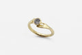 Offering ring - Gold with Salt & Pepper Diamond