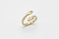 Protective hand ring - gold