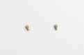Orbit Studs - Gold with Diamonds
