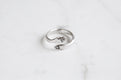 Protective hand ring - silver